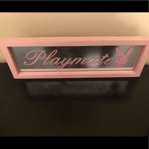 Playboy mirrored sign